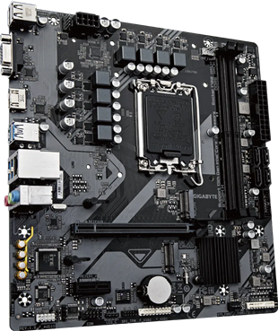 GIGABYTE B760M-H DDR5 VGA-HDMI PCIe 4.0 1700p mATX