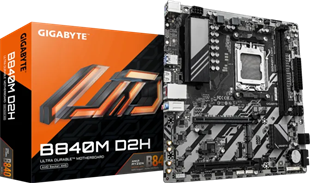 GIGABYTE B840M-D2H DDR5 HDMI-DP PCIE 5.0 AM5 mATX