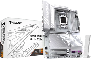 GIGABYTE B850 AORUS ELITE WIFI7 ICE DDR5 HDMI-DP TYPEC PCIE 5.0 AM5 ATX BEYAZ