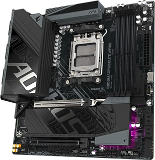GIGABYTE B850M AORUS ELITE WIFI6E DDR5 HDMI-TP TYPEC PCEI 5.0 AM5 mATX