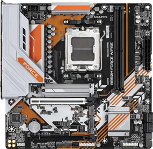 GIGABYTE B850M FORCE WIFI6E DDR5 HDMI-DP TYPEC PCIE 5.0 AM5 mATX