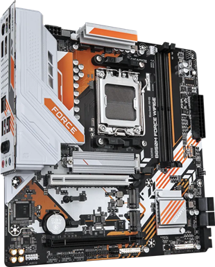 GIGABYTE B850M FORCE WIFI6E DDR5 HDMI-DP TYPEC PCIE 5.0 AM5 mATX