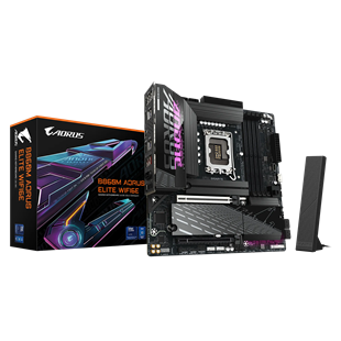 GIGABYTE B860M AORUS ELITE WIFI6E DDR5 HDMI-DP PCIE 5.0 1851p mATX