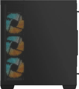 GIGABYTE C500 Panoramic Stealth Ön ve Yan Paneli Temperli Cam 4x ARGB Fanlı Gizli Konnektör Uyumlu Siyah Mid Tower Kasası