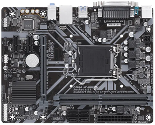 GIGABYTE H310M-DS2 DDR4 PCIe 16X v3.0 1151p v2 mATX