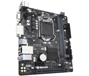 GIGABYTE H310M-S2V 2.0 DDR4 SATA3 DVI PCIe 16X v3.0 1151p v2 mATX