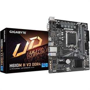 GIGABYTE H610M-H-V3 2xDDR4 VGA/HDMI 1xM.2 1xGLAN 1700P ANAKART