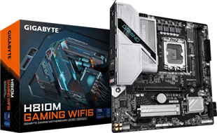 GIGABYTE H810M GAMING WIIFI6 HDMI-DP PCIE 4.0 1851p mATX