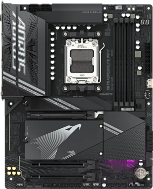 GIGABYTE X870 AORUS ELITE WIFI7 DDR5 HDMI-DP TYPEC PCIE 5.0 AM5 ATX