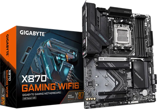 GIGABYTE X870 GAMING WIFI6 HDMDP TYPEC PCIE 5.0 AM5 ATX