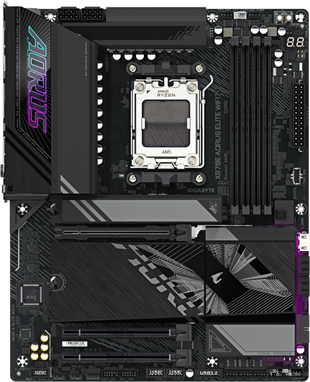 GIGABYTE X870E AORUS ELITE WIFI7 DDR5 HDMI TYPE-C PCIE 5.0 AM5 ATX
