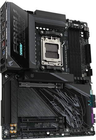 GIGABYTE X870E AORUS ELITE X3D WIFI7 DDR5 HDMI-DP TYPEC PCIE 5.0 AM5 ATX