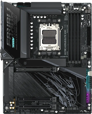 GIGABYTE X870E AORUS ELITE X3D WIFI7 DDR5 HDMI-DP TYPEC PCIE 5.0 AM5 ATX
