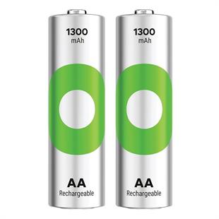 GP ReCyko 1300 mAh Ni-Mh 1.2 Volt AA Kalem Şarjlı Pil 2li Paket