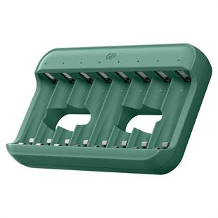 GP ReCyko E822 8li USB Kalem Pil Şarj Cihazı - AA ve AAA Uyumlu Akıllı LED Göstergeli Profesyonel Şarjlı Ünitesi