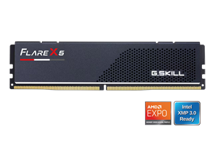 GSKILL 16GB DDR5 6000MHZ CL38 PC RAM / FLARE X5 F5-6000J3848F16GX1-FX5