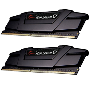 GSKILL 32GB (2X 16GB) DDR4 3200MHZ CL16 DUAL KIT PC RAM RIPJAWS V F4-3200C16D-32GVK