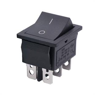 Geniş Işıksız 6P (On/Off) Açma Kapama Anahtarı IC-109A