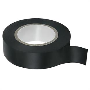Globe NO2133 19mm 25Yrd Vinil Alev Yürütmeyen İzole Bant 23 Metre Siyah Tekli