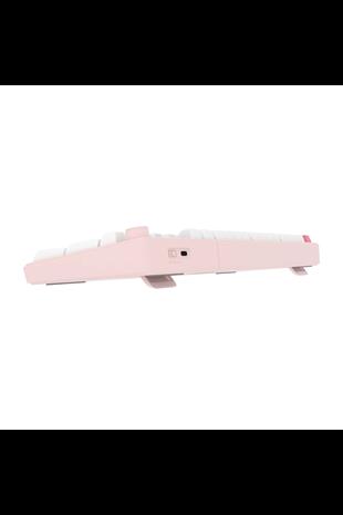 HAWK GAMING HK258WP KABLOSUZ BEYAZ PEMBE KLAVYE