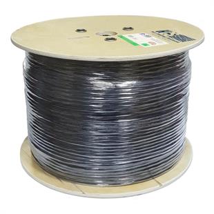 HCS H06-00465-DP7-FB0000 CAT6 UTP 500 Metre Siyah/Outdoor Network Kablosu