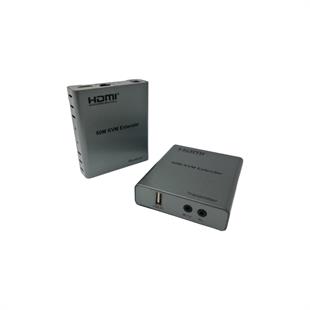 NOVACOM NVC-KVM4K60M CAT6 60MT (2Lİ) HDMI-USB-IR EXTENDER