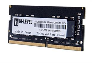 HI-LEVEL HLV-SOPC25600D4/16G 16GB (Tek Parça) DDR4 3200Mhz Notebook Bellek