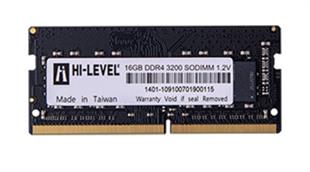 HI-LEVEL HLV-SOPC25600D4/16G 16GB (Tek Parça) DDR4 3200Mhz Notebook Bellek