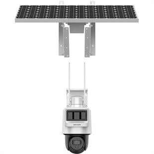 HIKVISION 4MP PT Speed Dome 2.8mm Pan-Tilt Solar IP Kamera (4G Sim Kart Destekli) DS-2DE2C400IWG-K/4G/C09S20