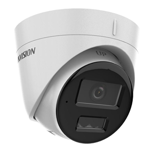 HIKVISION DS-2CD1343G2-LIUF 1/3 Cmos Sensör 4MP 2.8mm Smart Hybrid Light POE Sesli Dome IP Güvenlik Kamera