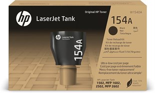 HP 154A Siyah Orijinal LaserJet Tank Toner Dolum Seti (2.500 Sayfa) - W1540A