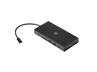 HP 1C1Y5AA 10port Type-C,Eth,HDMI,VGA,USB Gümüş Multiport Adapter