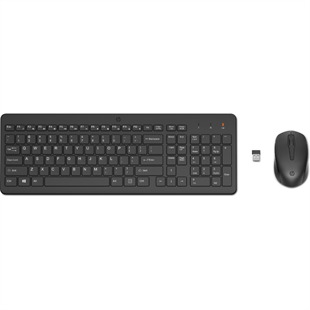 HP 330 Kablosuz Klasik Klavye ve Mouse Seti Siyah - 2V9E6AA