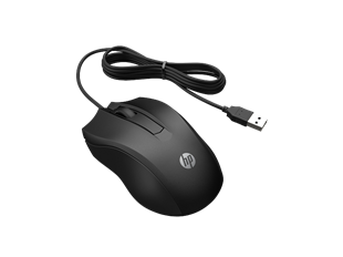HP 105 Kablolu USB Siyah Mouse (822M9UT)