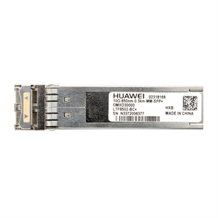 HUAWEI OMXD30000 10GBASE-SR SFP+ 850nm LC Multimode OM3 300m Optik Transceiver