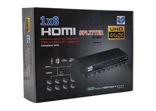 HYTECH HY-LU8 8 Port 4K*2K HDMI Splitter (Çoklayıcı)