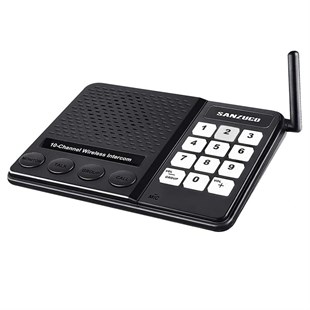 Hello 2AS5DR DC 5V 1A Kablosuz Intercom Sistemi 18 Kanal Kapalı Devre Sesli İletişim Çözümü