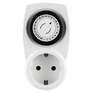 Horoz Timer-1 3500W Mekanik Günlük Zaman Ayarlı Priz