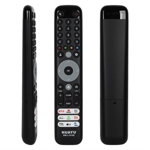 Huayu-L1910E TCL Netflix-Prime Video-Youtube-TCL Channel-TCL Home-Web Tuşlu Ses Komutsuz LCD TV Kumanda