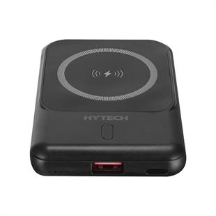 Hytech H50 5000mAh Magsafe 15W PD20W+HSC 22.5W Siyah Taşınabilir Pil Şarj Cihazı Powerbank