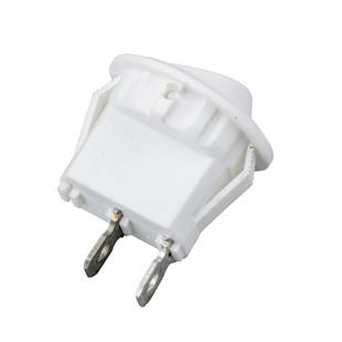 IC-133A Yuvarlak Işıksız On-Off Anahtar 2P