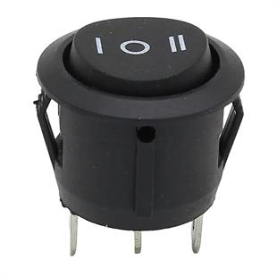 IC-134 Yuvarlak Işıksız On-Off-On 3P Anahtar