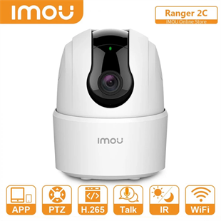 IMOU 3MP PT 3.6mm Wıfı Kablosuz Pan-Tilt IP Kamera Ranger 2C IPC-K2ECP-3H3W