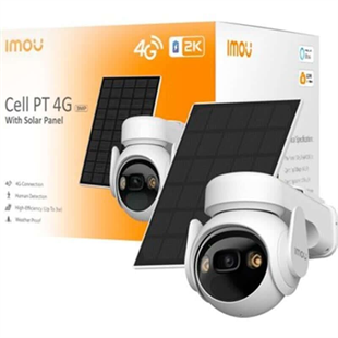 IMOU 5MP IPC-B7ED-5M0TEA-EU 4G Wıfı Solar Kamera (AOV PT 4G SOLAR KİT
