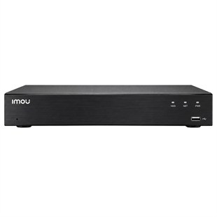 IMOU N236-16P 36 Kanal 16 PoE Girişli H.265 4K NVR Kayıt Cihazı 16TB Destekli Dahili Mikrofon Hoparlör