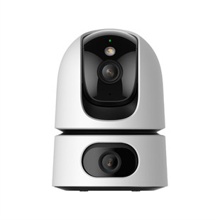 IMOU Ranger Dual 6MP Wi-Fi Çift Lensli P&T Güvenlik Kamerası 3MP Sabit 3MP Pan-Tilt Lens Akıllı Renkli Gece Görüş İnsan Hayvan Tespit