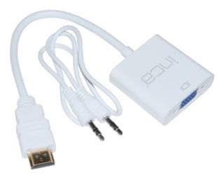 INCA IHTV-7TB HDMI to VGA + AUDIO Beyaz
