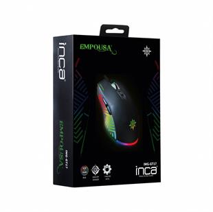 INCA IMG-GT17 Kablolu USB 6400dpi Siyah Gaming Mouse