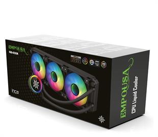 INCA ISS-03XN LGA1700/AM4/AM5 360 mm ARGB Siyah Sıvı Soğutma