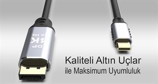 INCA ITCD-02TX 2 Mt TYPE-C TO DİSPLAYPORT Kablo